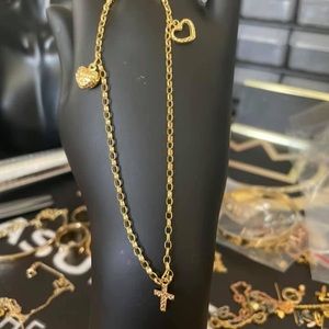 REAL GOLD 18karat anklet 10” long